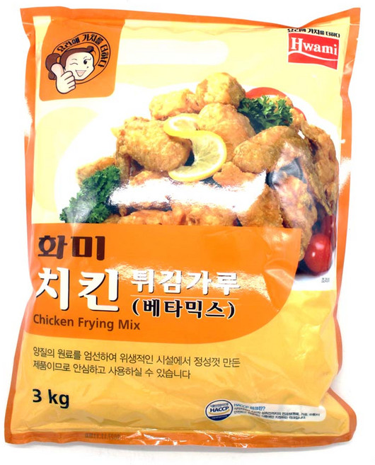 화미 치킨 튀김가루 3kg, 1개