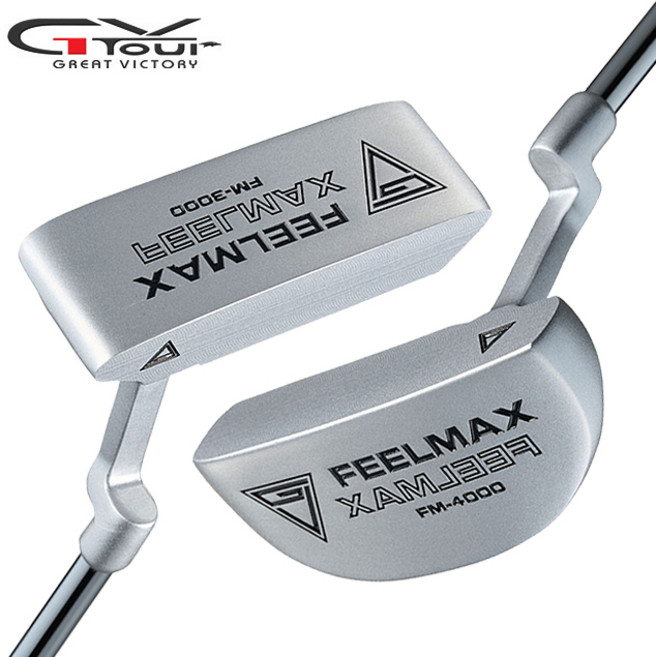 26 지브이투어 퍼터 일자퍼터 반달퍼터 말렛형 블레이드형 골프채 최신형, L라인/FM-3000/34인치