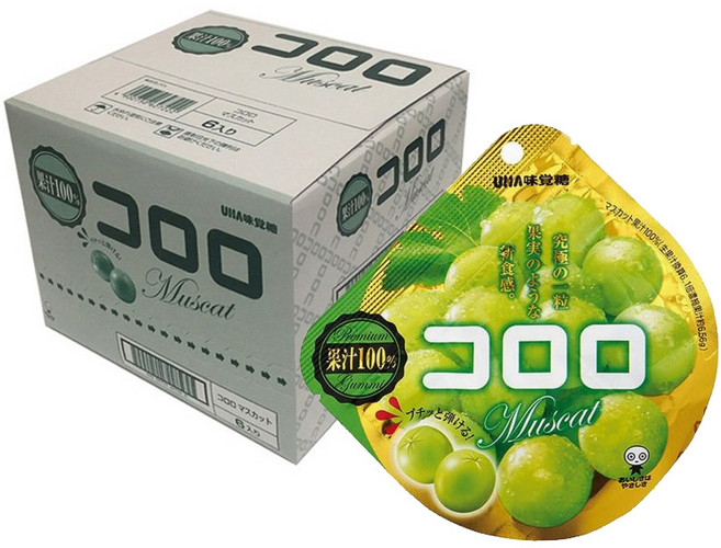 코로로 머스캣젤리, 40g, 6개