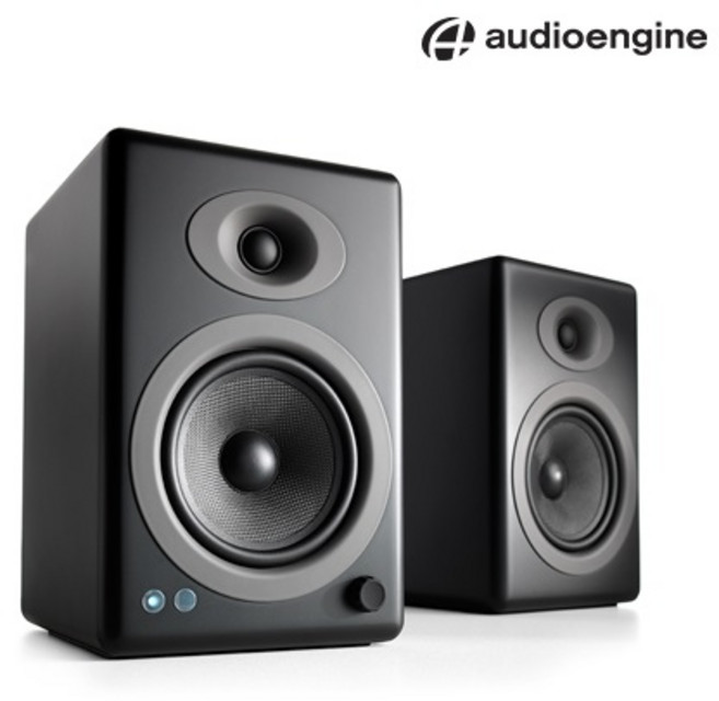 AUDIOENGINE A5+BT 검정색상 오디오엔진 블루투스 스피커