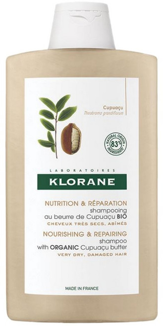 클로란 너리싱 리페어 쿠푸아수 샴푸 Klorane Cupuacu Shampoo, 1개, 400ml