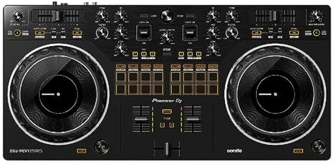 Pioneer DJ Serato Lite対応 스크래치 스타일 2채널 DJ 컨트롤러 DDJ-REV1