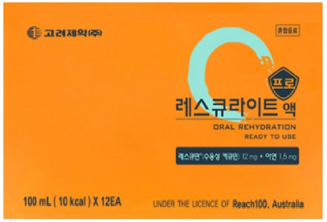 레스큐라이트 프로액 100ml 12포