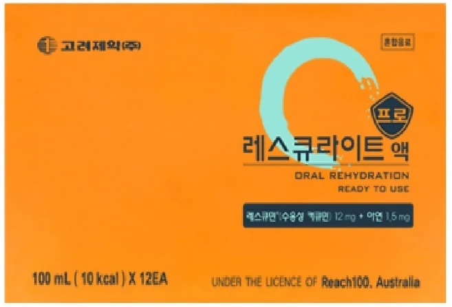 레스큐라이트 프로액 100ml 12포 - 쿠팡