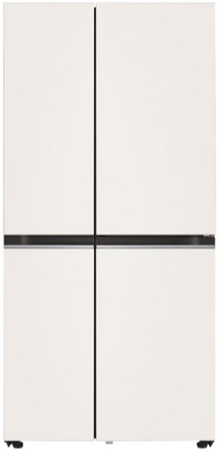 LG전자 디오스 오브제컬렉션 매직스페이스 냉장고 S834MEE30 832L 전국배송 / W