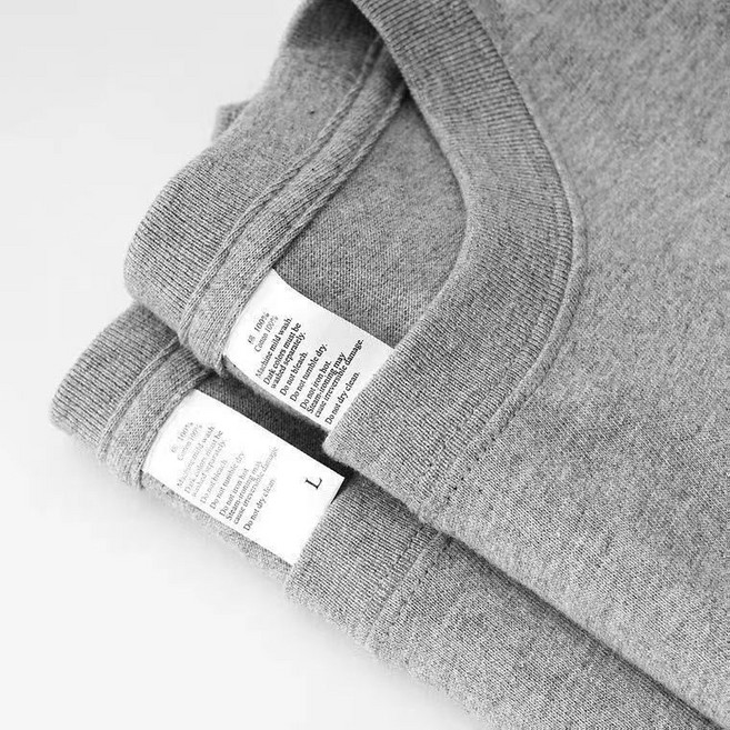 純棉圓領長袖T恤