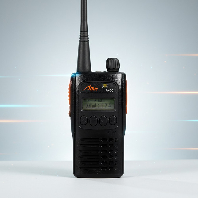 A-400 아미스 업무용 아날로그 무전기 재고보유, A-400무전기 1대