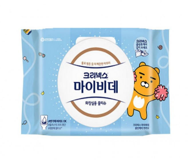 크리넥스 마이비데 캡형 40매x9팩, 9팩