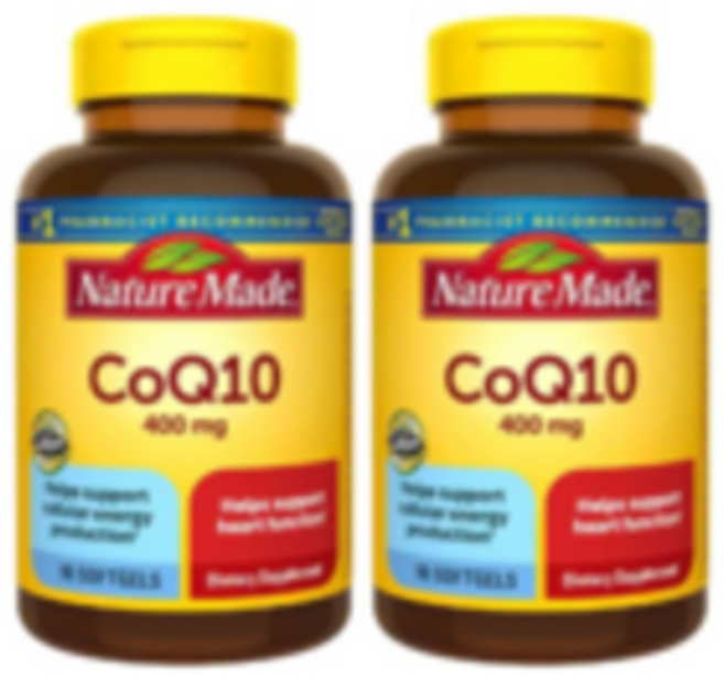 네이처 메이드 코큐텐 400mg 90정 1+1 세트 Nature Made CoQ10, 2개