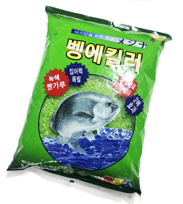 국제아르스 벵에킬러 그린 녹색 빵가루 1봉 벵에돔 빵가루 집어제 파우더, 1개, 720g