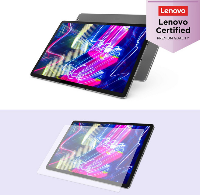 레노버 Tab P12 QHD 128GB 실버패키지(본품+보호필름) 그레이/ 재고보유