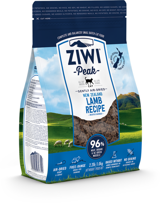 ZiwiPeak 鮮肉貓飼料 經典系列 羊肉, 1kg, 1個, 混合口味