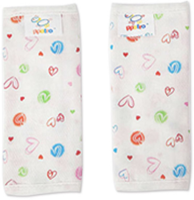 [뽀뜨로] 무형광 순면 100% 엠보나염침받이 - 4가지, 2개, 하트