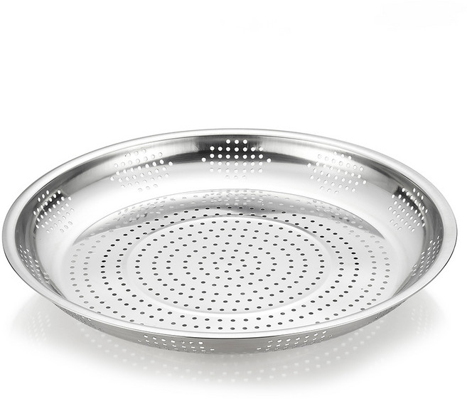 [스댕연구소] 스텐 특대 채반 62cm 김장용 물빠짐망 소쿠리 채망 타공 펀칭볼, 1개