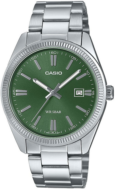 CASIO 卡西歐 WR 5 Bar男款金屬手錶 MTP-1302D-3AJF