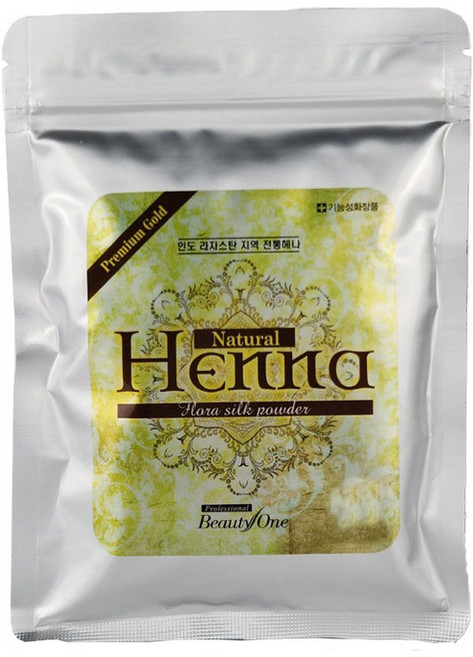 프리미엄 헤나 골드 실크 파우더 100g / 프리미엄 헤나 가루, 인디브라운, 1개