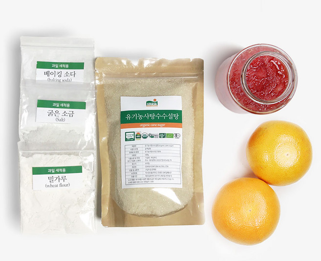 레몬청키트 자몽청키트: 수제청 밀키트 로 집에서 간편하게만드는 수제청키트(종류선택), 자몽청키트, 1개, 1개입