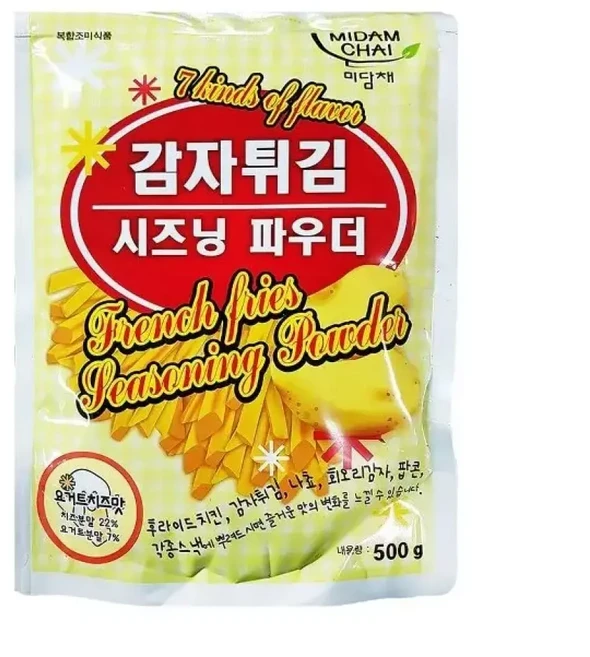 미담채 양념감자 시즈닝파우더 요거트치즈맛 500g (WFGPWXJ), 1개