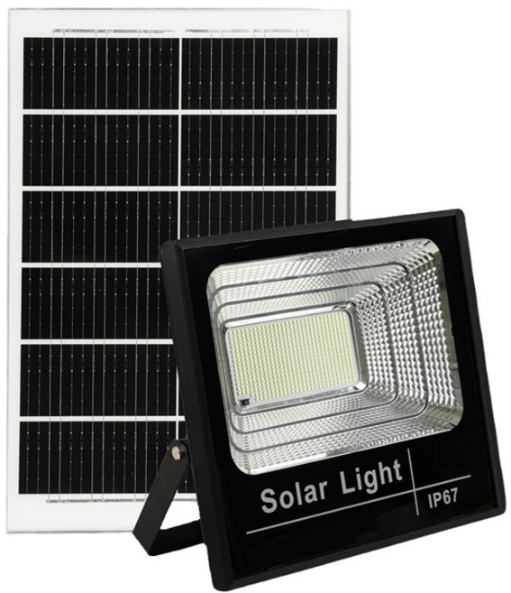 나이스조명 태양광 투광등 태양열 정원등 가로등 조명 투광기 전등 벽등 외등 코스 150W, 코스 투광등 200W