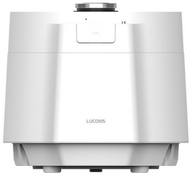 루컴즈 스텐 가열식 가습기 4L, 화이트, H004H01-W