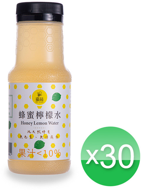 蜂巢氏 蜂蜜檸檬水, 30, 350ml