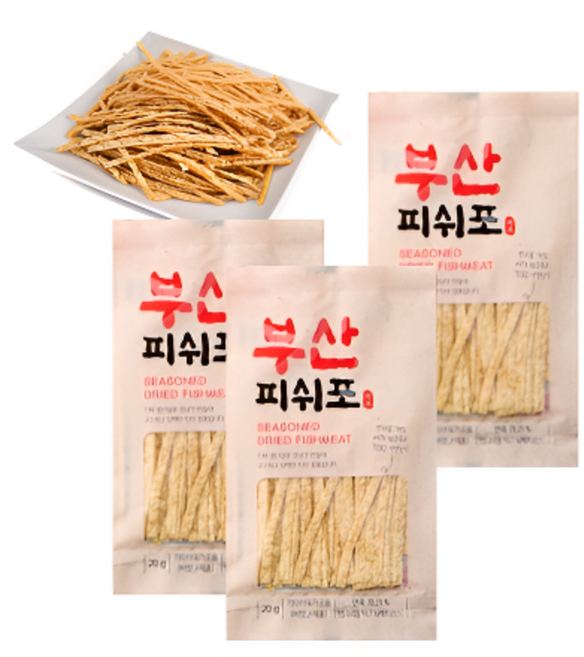 부산 피쉬포 20g X 3개