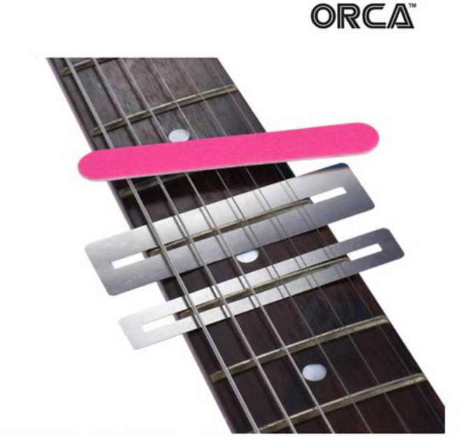 오르카 기타 프렛 폴리쉬가드 (가드2개 + 버퍼1개), 1개