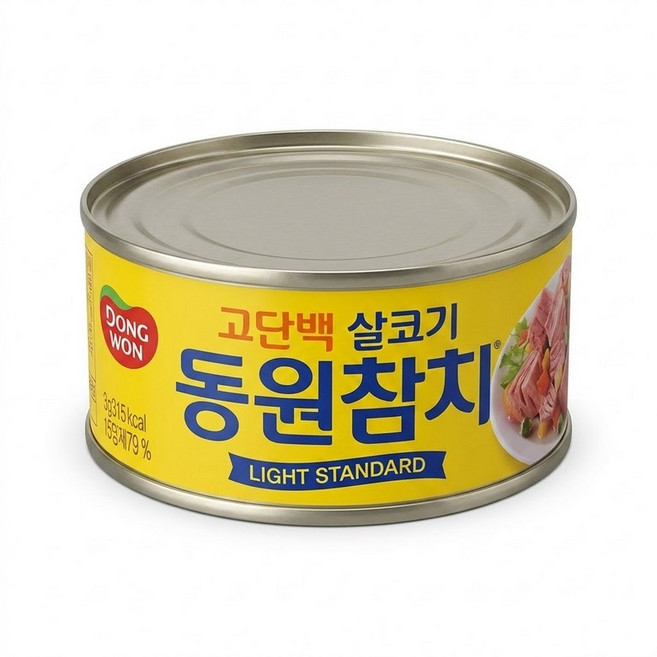 동원 라이트스탠다드 150G 4캔 +고추참치 150G 4캔 + 야채참치 150G 4캔, 12개