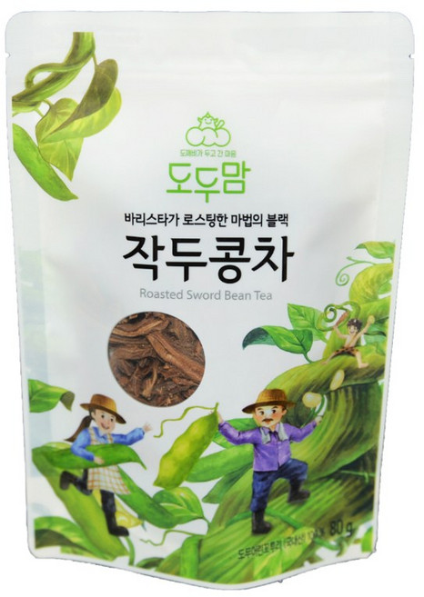 [오늘출발]바리스타가 로스팅한 마법의 블랙 무농약 작두콩차40g, 1개, 40g, 1개입