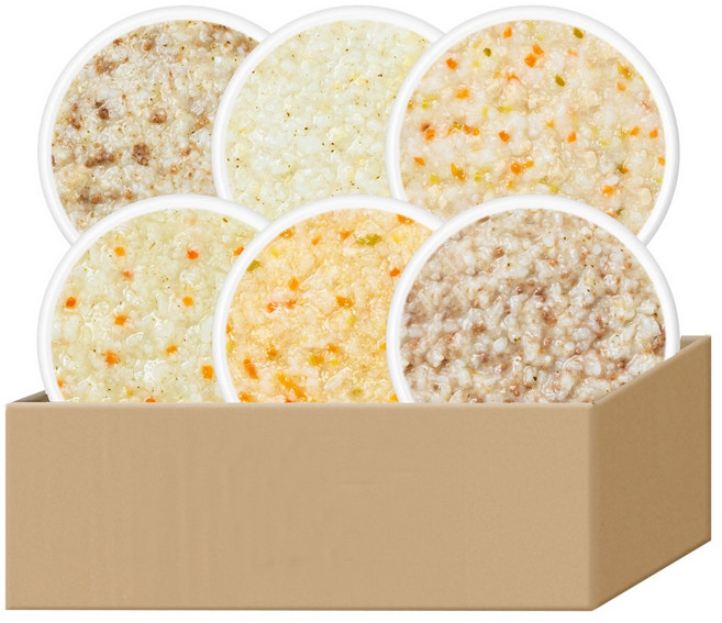 [베이비본죽] 냉장 후기 이유식 한우세트(1) 6종 6팩(9~11개월), 1세트, 180g, 냉장 한우세트(1) 6종 6팩