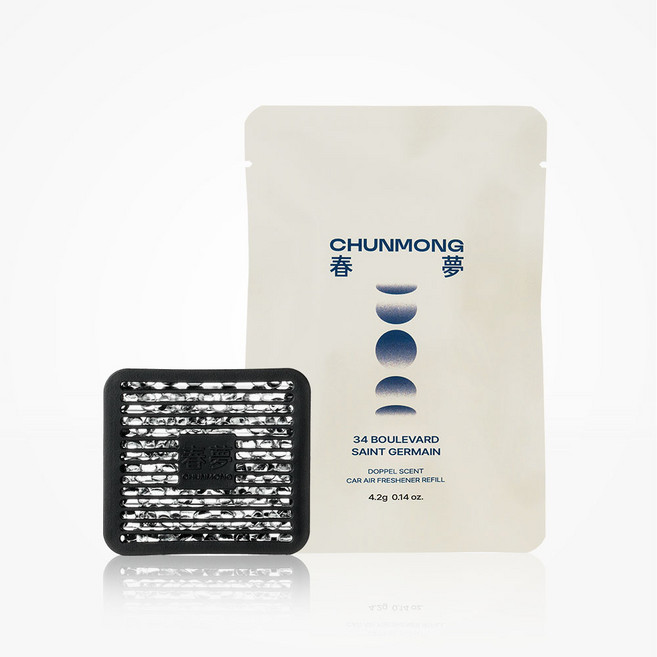 춘몽 도플 차량용 방향제 리필 (조말론 차량용 방향제 호환), 1개, 조말론호환-34번가 생제르맹