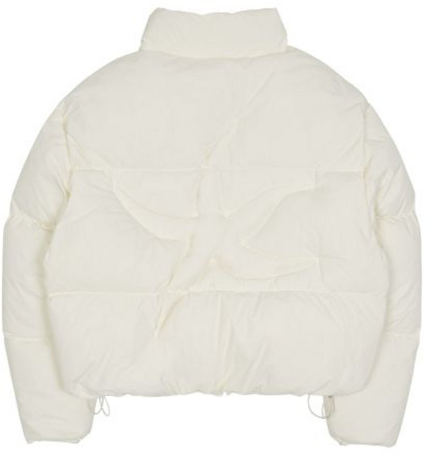 더콜디스트모먼트 TCM starfish logo puffer jacket (ivory) 178818
