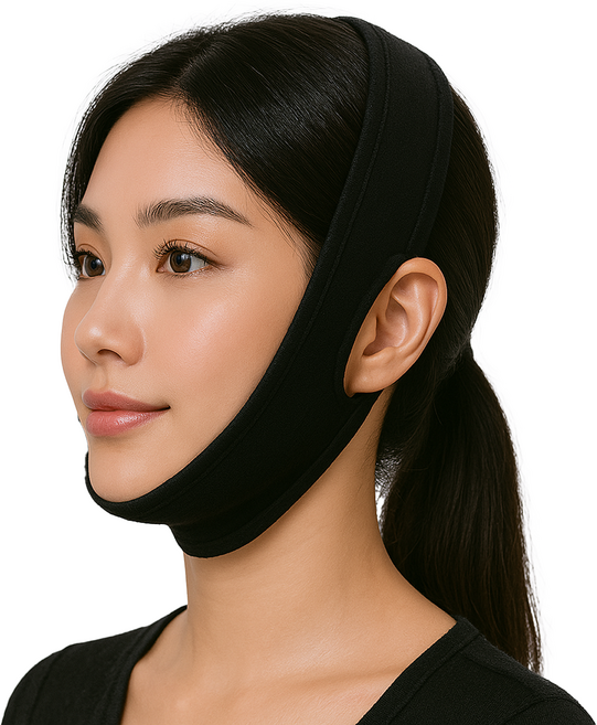 안이네 수면 입벌림 방지 밴드 블랙, 1개