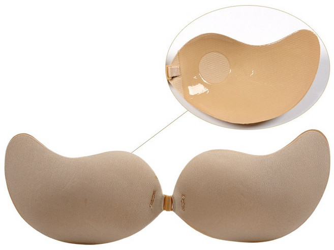 NewBra 芒果前扣胸貼 大小胸聚攏集中隱形無肩帶矽膠乳貼