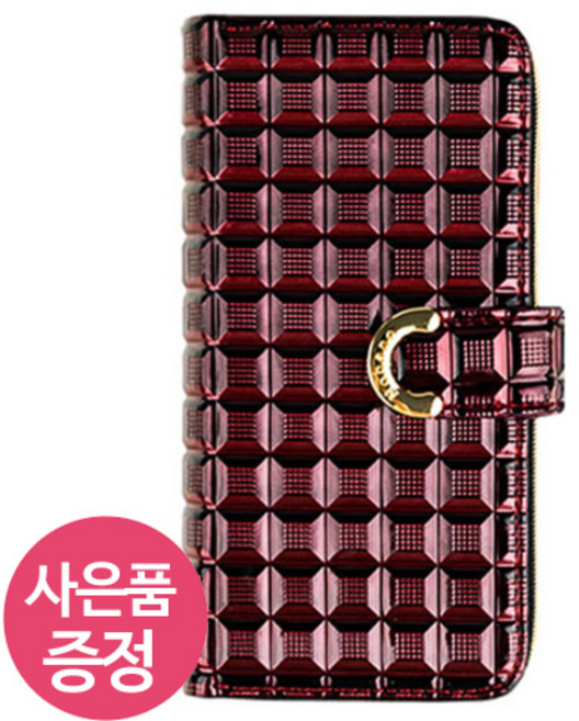 갤럭시 A33 (5G) / SM-A336 / SRSJKD 지퍼 가죽 지갑형 카드수납 다이어리 휴대폰 케이스 + 깜짝사은품