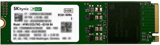하이닉스 NVMe SSD 512기가 BC501, 512GB