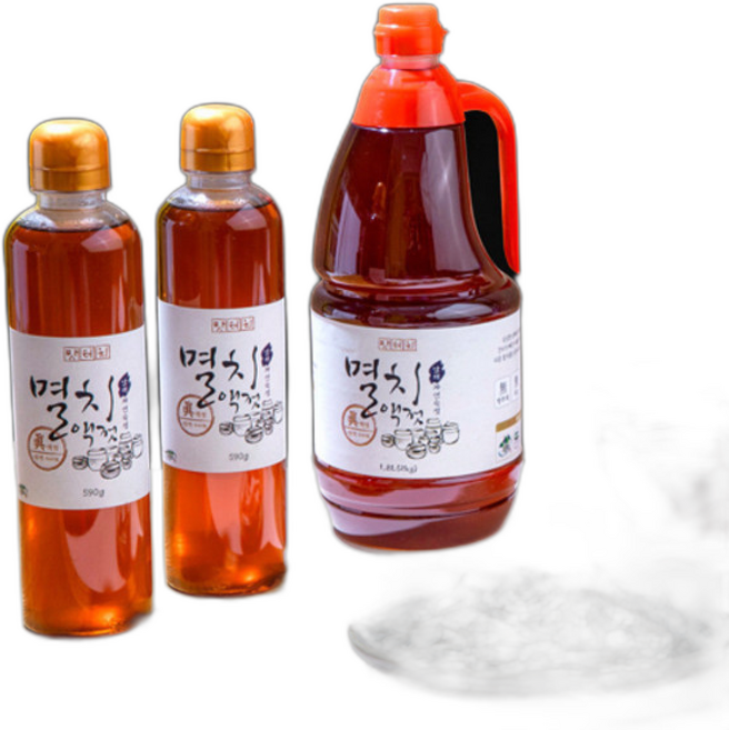 남해안 100% 국산 멸치 천일염 대나무통 저온숙성 무보존료 무색소 멸치액젓, 1개, 2kg