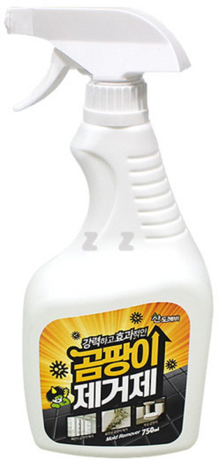 산도깨비 곰팡이 제거제 750g -H 얼룩진 베란다 습한곳 욕실 청소, 750ml, 1개