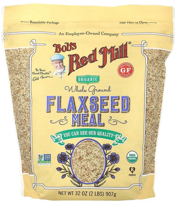 밥스레드밀 유기농 아마씨 밀 천연 분말 907g(32oz) BRM-04937 - 쿠팡