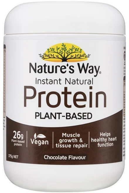 네이처스웨이 식물성 단백질 프로틴 쉐이크 파우더 초콜릿맛 Nature's Way Chocolate Protein Powder, 1개 - 쿠팡
