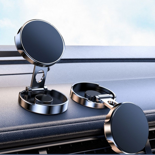 차량용 회전 핸드폰 자석 거치대 태블릿 거치대 홀더, 상세페이지 참조, 1개
