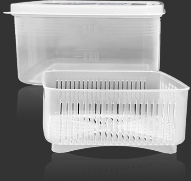 재팬 두부 보관용기 채반세트, 1개