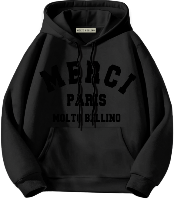 몰토벨리노 ST 메르시파리 스탠다드핏 후드티
