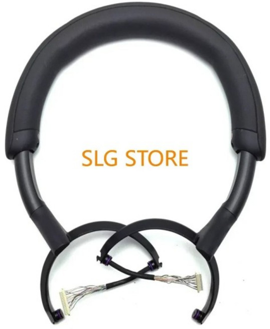 소니 WH-1000XM5 XM5 무선 소음 차단 Bluetooh 블랙 헤드셋 헤드밴드 어셈블리용 기존 교체 부품