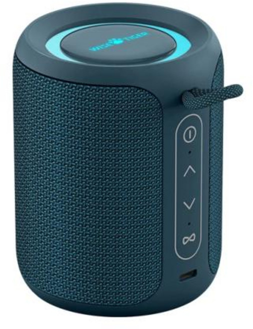 WISETIGER P1S 15W 미니 휴대용 IPX7 방수 사운드 베이스 부스트 TWS 듀얼 BT5.3 야외 무선 스피커, 2) Blue, 없음