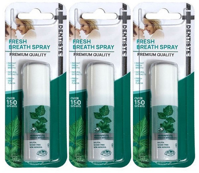 덴티스테 후레쉬 브레스 스프레이 15ml x3 jh유통, 3개