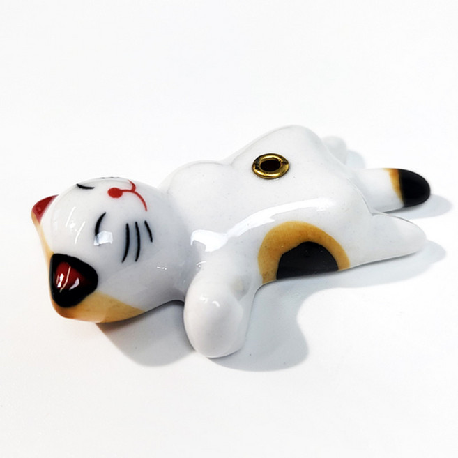 데일리에잇 귀여운 동물 인센스 스틱 홀더, 치즈B