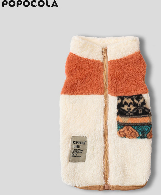 고양이 겨울 말갑옷 독일 무모고양이 아비시니아 보온 등받이 의류, 1개, 영광 민족풍 말갑옷 백작 오렌지