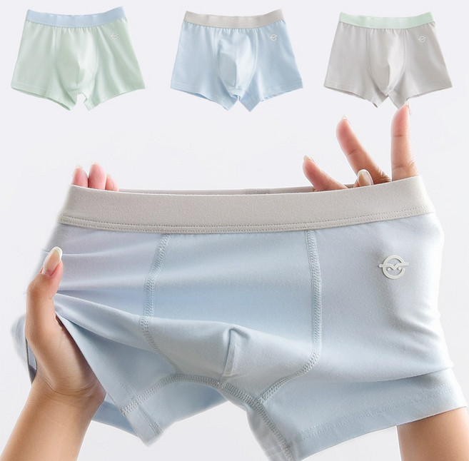 아이가 편안한 고급원단 남아 여아 면스판 드로즈팬티 3종