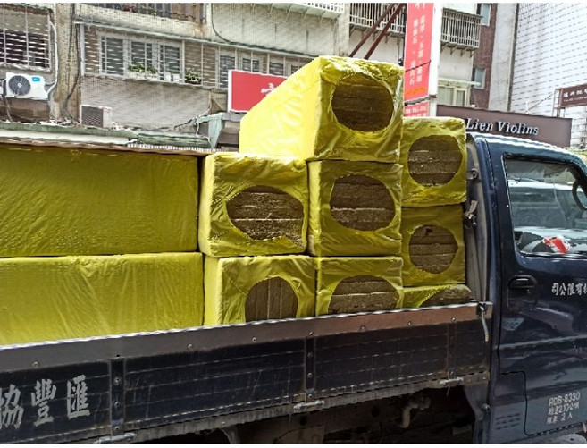 北市宏泰建材 岩棉隔音棉 60K 40*120cm 2吋, 1個